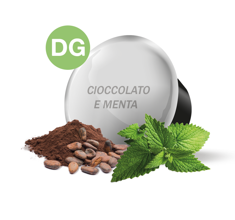 Dolce Gusto chocolate and mint konte
